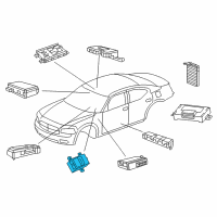 OEM 2016 Dodge Charger Module-Lighting Control Diagram - 4602892AD