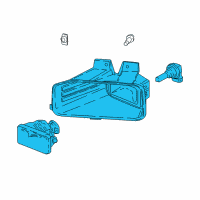 OEM 2018 Ford F-150 Fog Lamp Diagram - JL3Z-15200-A