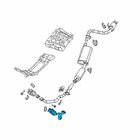 OEM 2021 Jeep Gladiator Converter-Exhaust Diagram - 68453835AA