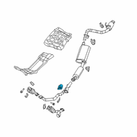 OEM 2021 Jeep Gladiator Exhaust Diagram - 68457050AA