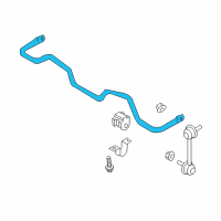 OEM Infiniti Q60 Stabilizer-Rear Diagram - 56230-1EA0C