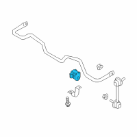 OEM Infiniti G37 BUSHING STABLZR Diagram - 54613-JL01B