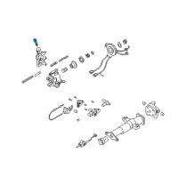 OEM 2003 Buick Park Avenue Tumbler, Ignition Lock Cyl Diagram - 12453790