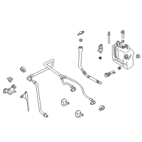 OEM BMW 428i Gran Coupe Strainer For Wash Pump Diagram - 61-66-7-006-063