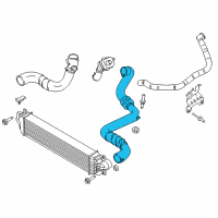 OEM 2015 Lincoln MKZ Air Duct Diagram - DS7Z-6C646-B