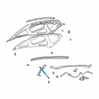 OEM 2005 Ford F-350 Super Duty Lift Cylinder Diagram - F81Z-16C826-AD