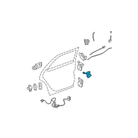 OEM 2010 Cadillac DTS Check Arm Diagram - 25785843