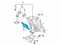 OEM Kia Sorento Gasket-Catalyst Case Diagram - 285352SAD0