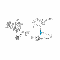 OEM 2004 Honda Accord Valve, Air Assist Diagram - 36281-RAA-A01