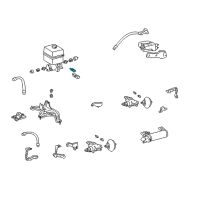 OEM 1999 Lexus LX470 Sensor, Fuel Temperature Diagram - 89454-60010