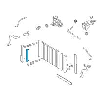 OEM Scion xB Transmission Cooler Diagram - 16491-28660