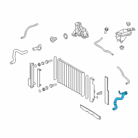 OEM 2011 Scion xB Upper Hose Diagram - 16571-28290