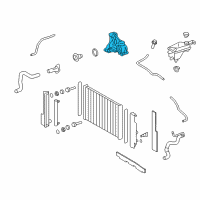 OEM Scion Thermostat Housing Diagram - 16323-0H011