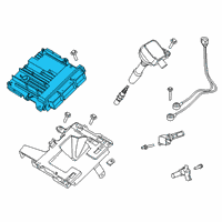 OEM Ford Police Interceptor Utility ECM Diagram - LB5Z-12A650-GANP