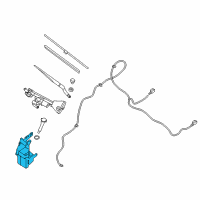 OEM 2021 Nissan Maxima Tank Assy-Windshield Washer Diagram - 28910-9HM0A