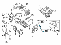 OEM Toyota GR86 Tube Diagram - SU003-09595