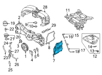 OEM 2022 Toyota GR86 Valve Cover Diagram - SU003-09016