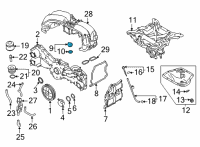 OEM 2018 Toyota 86 Filler Cap Diagram - SU003-04083