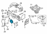 OEM 2022 Toyota GR86 Crankshaft Pulley Diagram - SU003-09002