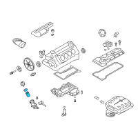 OEM 2012 BMW M3 Oil Filter Diagram - 11-42-7-837-997