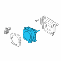 OEM 2020 Jeep Grand Cherokee Sensor-Adaptive Speed Control MODU Diagram - 4672827AC