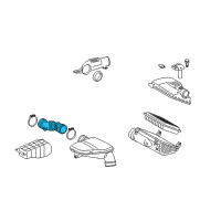 OEM 2010 Toyota 4Runner Hose Diagram - 17881-75212