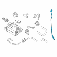 OEM 2021 Nissan Murano Heated Oxygen Sensor Diagram - 226A0-9UH0B