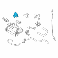 OEM 2021 Nissan Rogue Sport Valve Assembly-PURGE Control Diagram - 14930-6FM0A