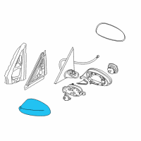 OEM BMW Covering Primend Left Diagram - 51-16-7-135-097