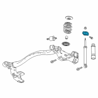 OEM 2019 Buick Encore Strut Mount Diagram - 95182729