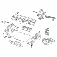 OEM 2013 Dodge Dart Wrench-Wheel Lug Nut Diagram - 68140768AC