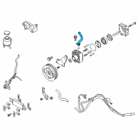 OEM 2012 Infiniti EX35 Connector-Inlet Diagram - 49161-EG00A