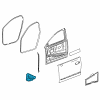 OEM 2017 Buick LaCrosse Seal Diagram - 26229243