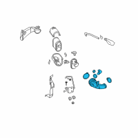 OEM 2009 Ford F-250 Super Duty Air Duct Diagram - 8C3Z-6C646-D