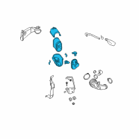 OEM 2010 Ford F-350 Super Duty Air Cleaner Assembly Diagram - AC3Z-9600-AA