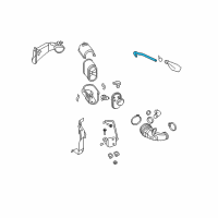 OEM 2008 Ford F-250 Super Duty Intake Hose Diagram - 8C3Z-9C675-A