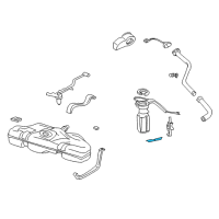 OEM 2000 Chevrolet Cavalier Strainer Asm, Fuel Pump Fuel Reservoir Pump Fuel Diagram - 22669454