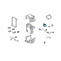 OEM 1998 Toyota Sienna Expansion Valve Diagram - 88515-08060
