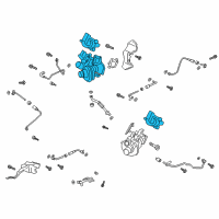 OEM Ford F-150 Turbocharger Diagram - HL7Z-6K682-C