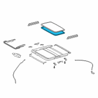 OEM 2018 Lexus GS300 WEATHERSTRIP, SLIDIN Diagram - 63251-06080