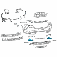 OEM 2017 Chrysler 200 Exhaust-TAILPIPE Diagram - 68203114AB