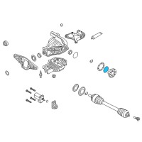 OEM 1990 BMW 750iL O-Ring Diagram - 33-11-1-214-144