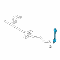 OEM Lexus IS350 Link Assy, Rear Stabilizer Diagram - 48840-30030