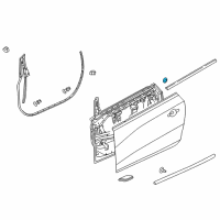 OEM 2018 Buick Cascada Door Shell Plug Diagram - 13249346