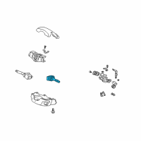 OEM Honda Element Switch Assembly, Wiper Diagram - 35256-SCV-A31