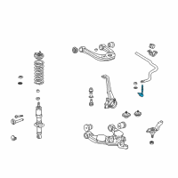 OEM 2009 Toyota Tacoma Stabilizer Link Diagram - 48820-AD010