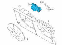 OEM Toyota GR86 Fan Motor Diagram - SU003-10431