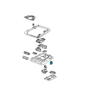 OEM Cadillac CTS Switch Diagram - 22997772