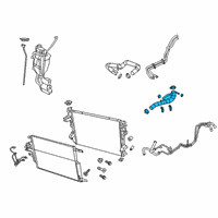 OEM 2021 Ram 1500 Hose-Radiator Outlet Diagram - 68268586AD