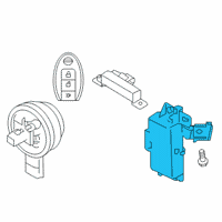 OEM Nissan Kicks CONTROLASSY-SONAR Diagram - 28532-5RA0A